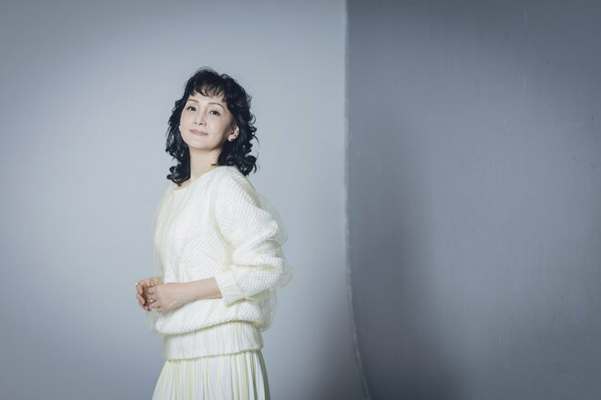 南果歩　撮影／有坂政晴　ヘアメイク／黒田啓蔵（K-Three）　スタイリスト／坂本久仁子（3/10）