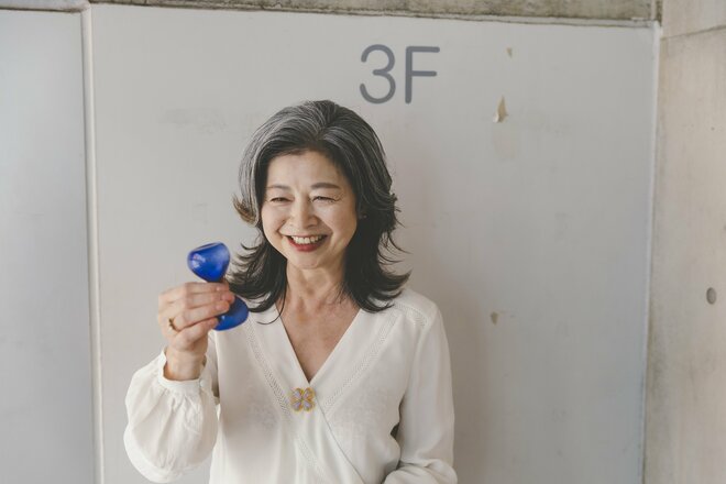 石田えり　撮影／有坂政晴（6/8）