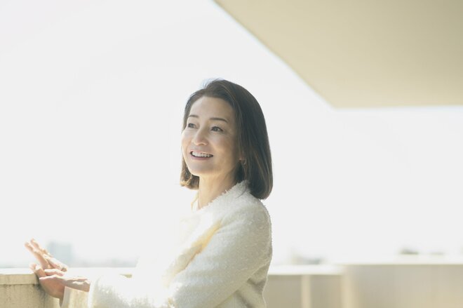 仁科亜季子　撮影／冨田望（3/10）