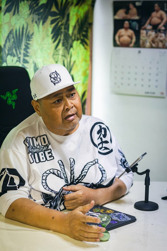 小錦　撮影／有坂政晴（10/17）