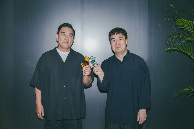 ピエール瀧（左）下津優太（右）撮影／有坂政晴（10/10）