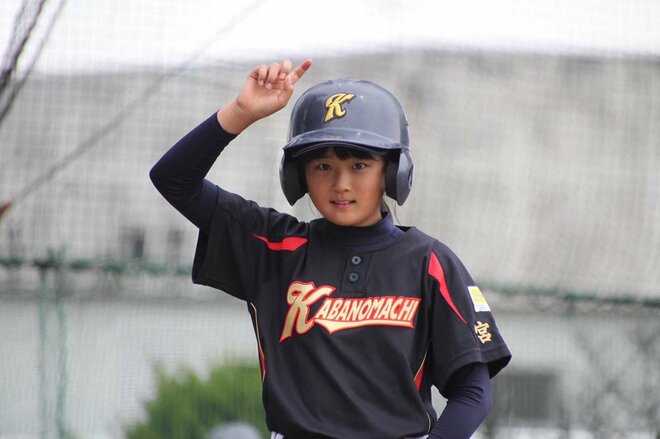 星よつはさん　写真／仙台育英野球部提供（2/12）
