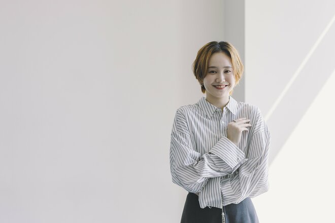 尾碕真花　撮影／有坂政晴（9/10）