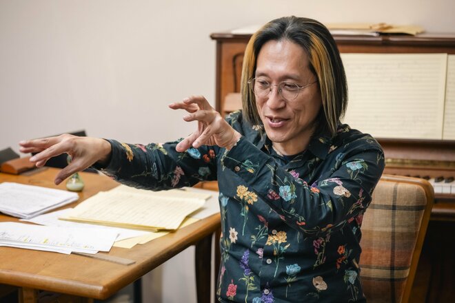 宮川彬良　撮影／三浦龍司（5/16）