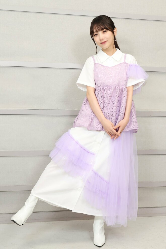 与田祐希　撮影／河村正和　スタイリスト／岡本華菜子　ヘアメイク／西沙織（1/8）