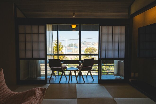 部屋からの海　写真／事務所提供（20/20）
