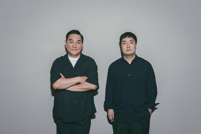 ピエール瀧（左）下津優太（右）撮影／有坂政晴（7/10）