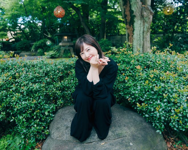 吉高由里子　撮影／北浦敦子　ヘアメイク／RYO（TRON）スタイリスト／有本祐輔（7回の裏）（6/10）