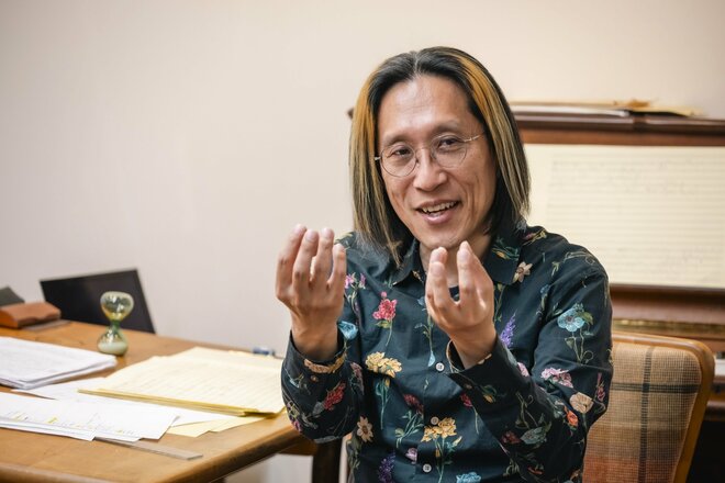 宮川彬良　撮影／三浦龍司（6/16）