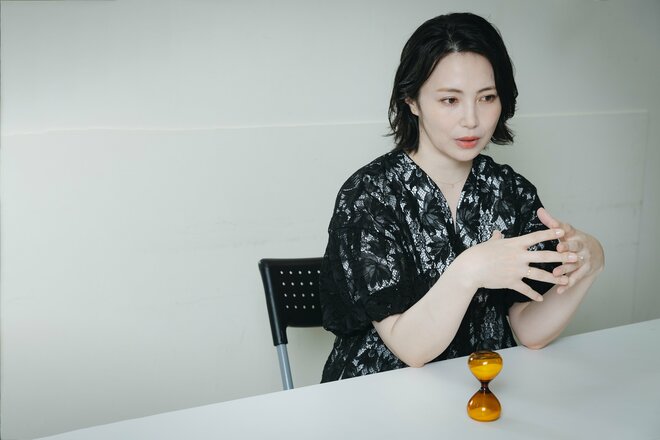 美村里江　撮影／有坂政晴（7/9）