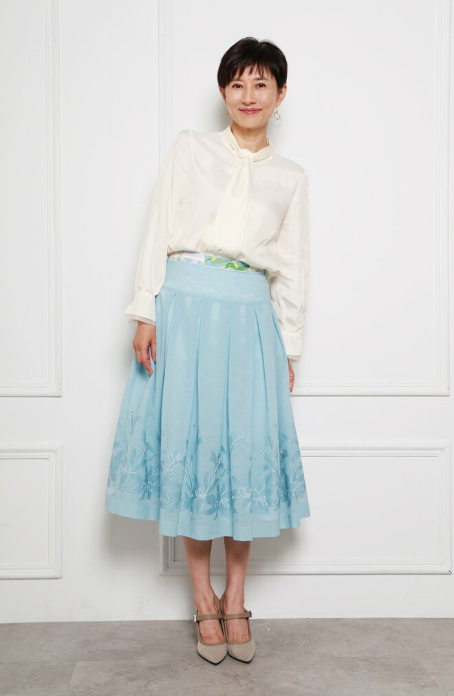 菊川怜　撮影／河村正和　ヘアメイク／山田典良　スタイリング／青柳裕美（Azzurro）（1/5）