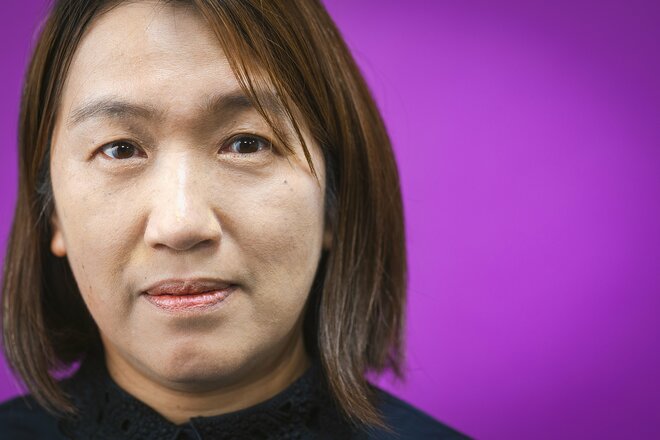 湊かなえ　撮影／有坂政晴（8/13）