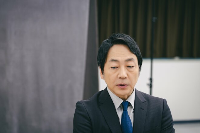 大森南朋　撮影／有坂政晴　衣装／星　翔子（ビッグウッド）　ヘアメイク／枝廣優綺（Ａｎｇｅ．Ｇ）（9/10）