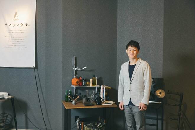 MAKERS UNITED 杉本光崇代表　撮影／有坂政晴（10/17）