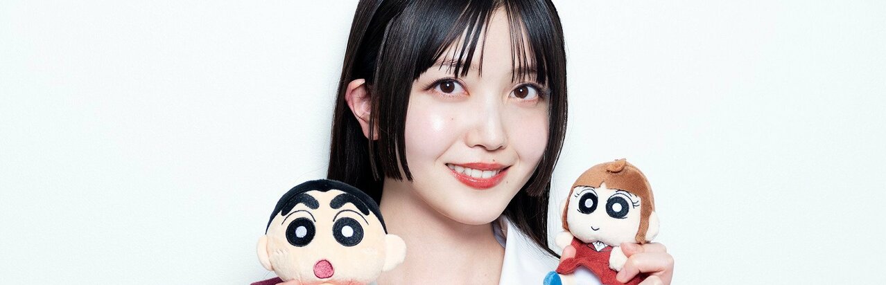 元乃木坂46・久保史緒里が『クレヨンしんちゃん』実写CMで酢乙女あいに！ 聖地・春日部ロケと告白シーンの裏側}
